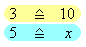 Bild 1: Multiplikation bei umgekehrter Proportionalitt